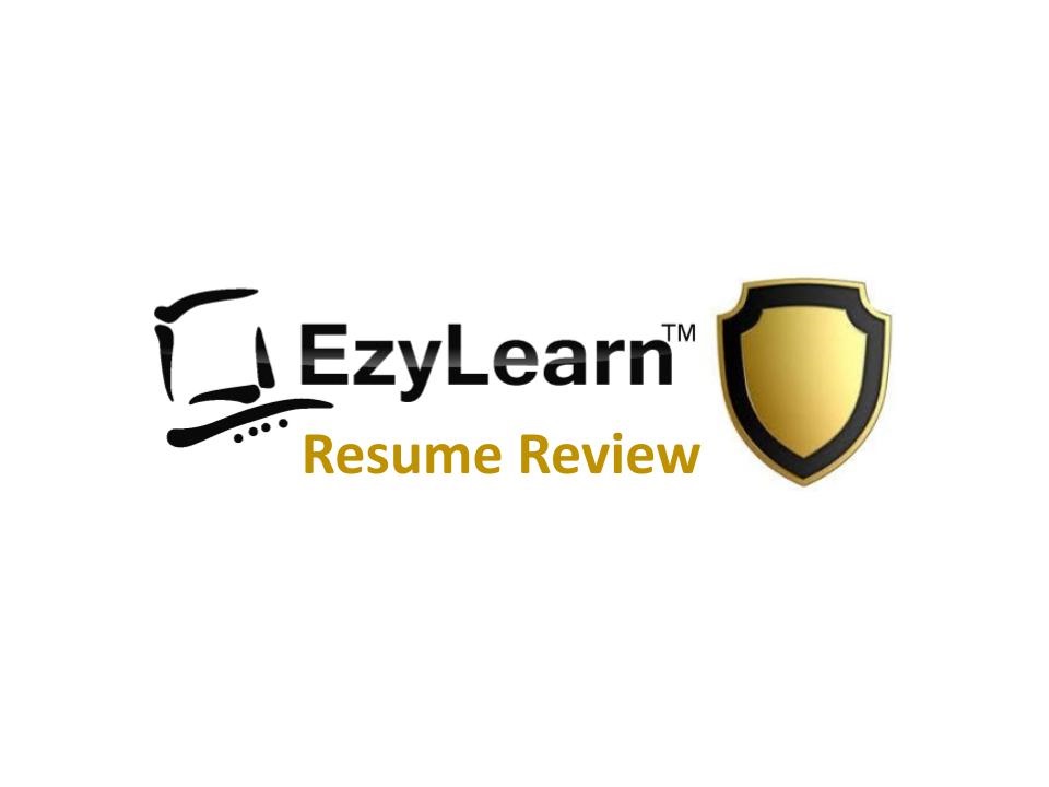 The Career Academy for Bookkeeping & Office Admin MYOB and Xero Courses - Resume Review EzyLearn logo - square